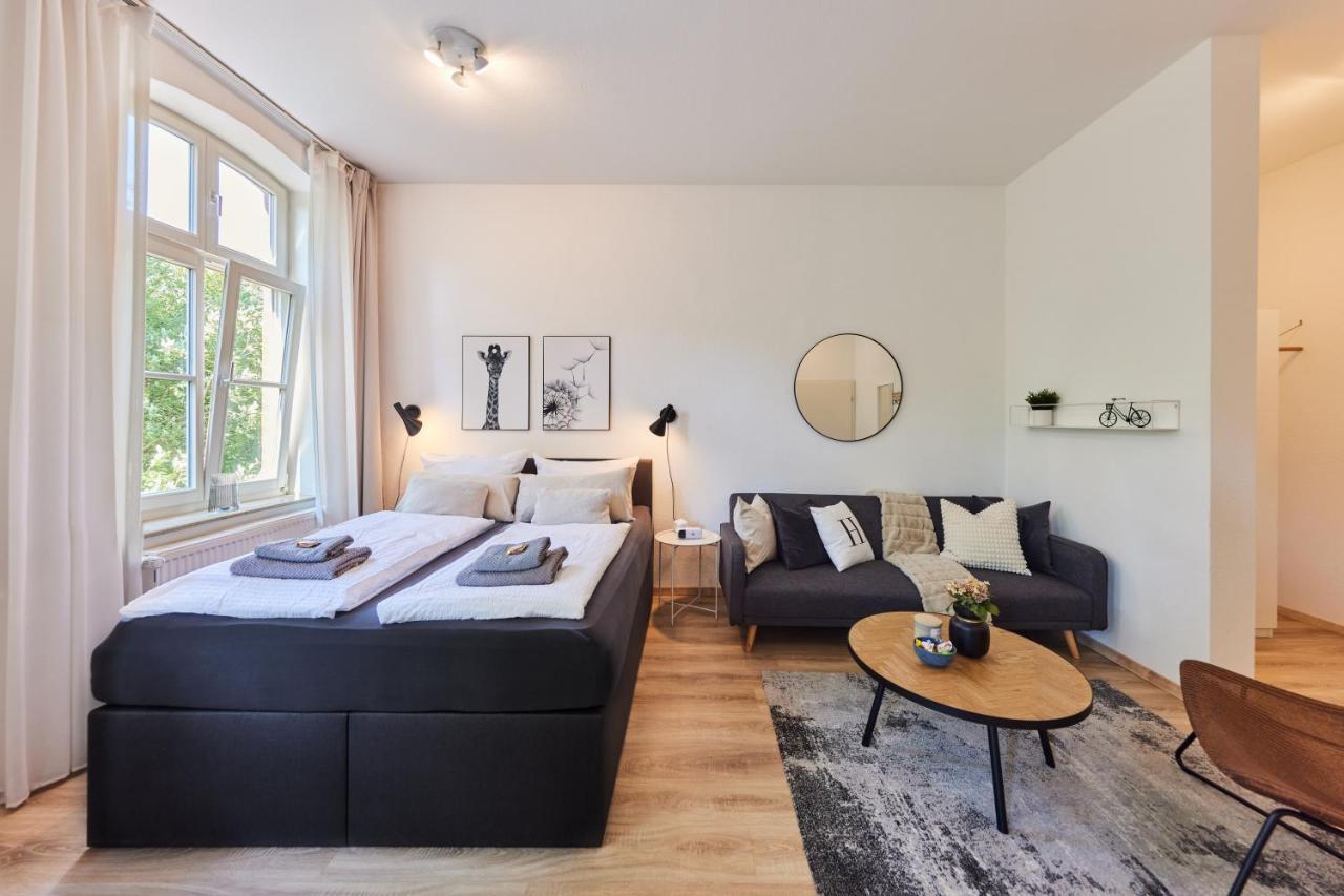 Studio3 Zentral Und Ruhig Mit Parkplatz, 5 Min Z Bali-T Und Gop, Boxspringbett Bad Oeynhausen Exterior foto