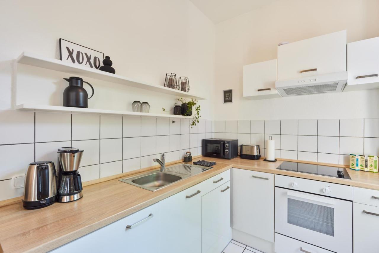 Studio3 Zentral Und Ruhig Mit Parkplatz, 5 Min Z Bali-T Und Gop, Boxspringbett Bad Oeynhausen Exterior foto
